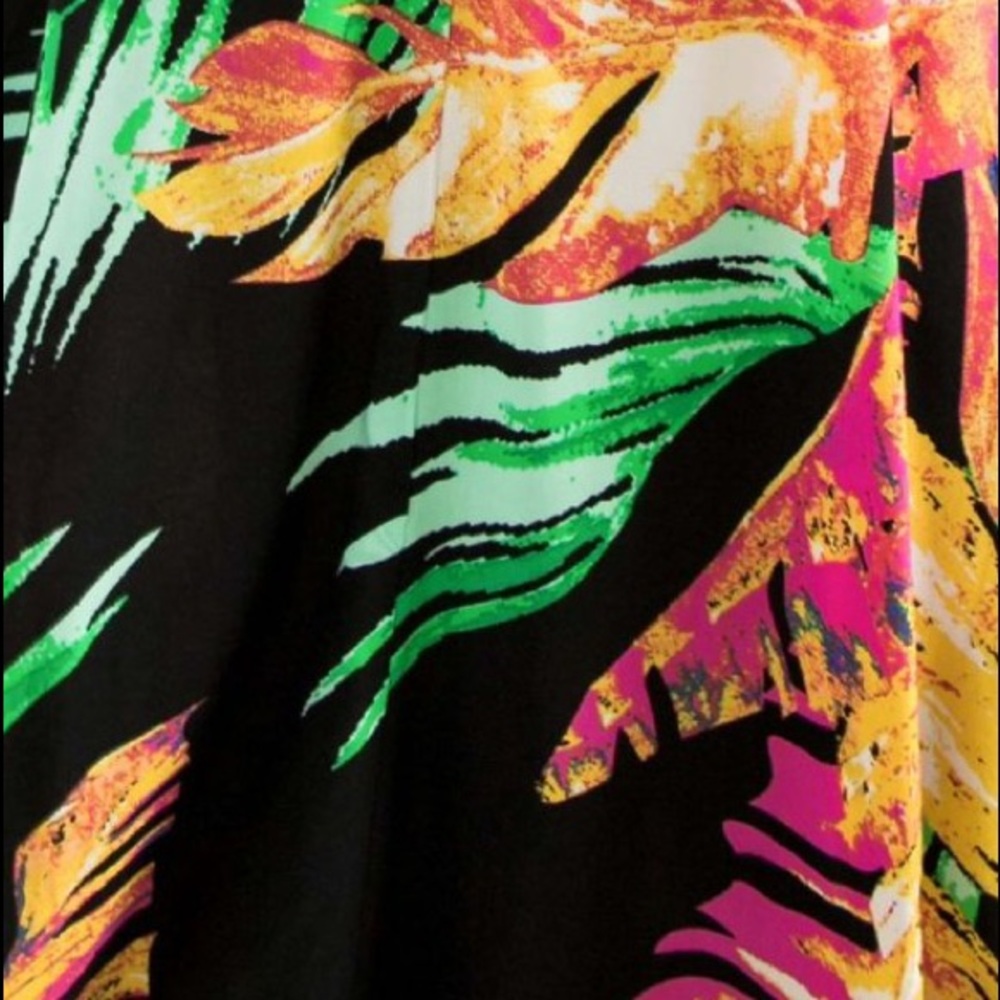 🏝 Tropical Maxi Midi Summer Dress (A) - Picture 6 of 8